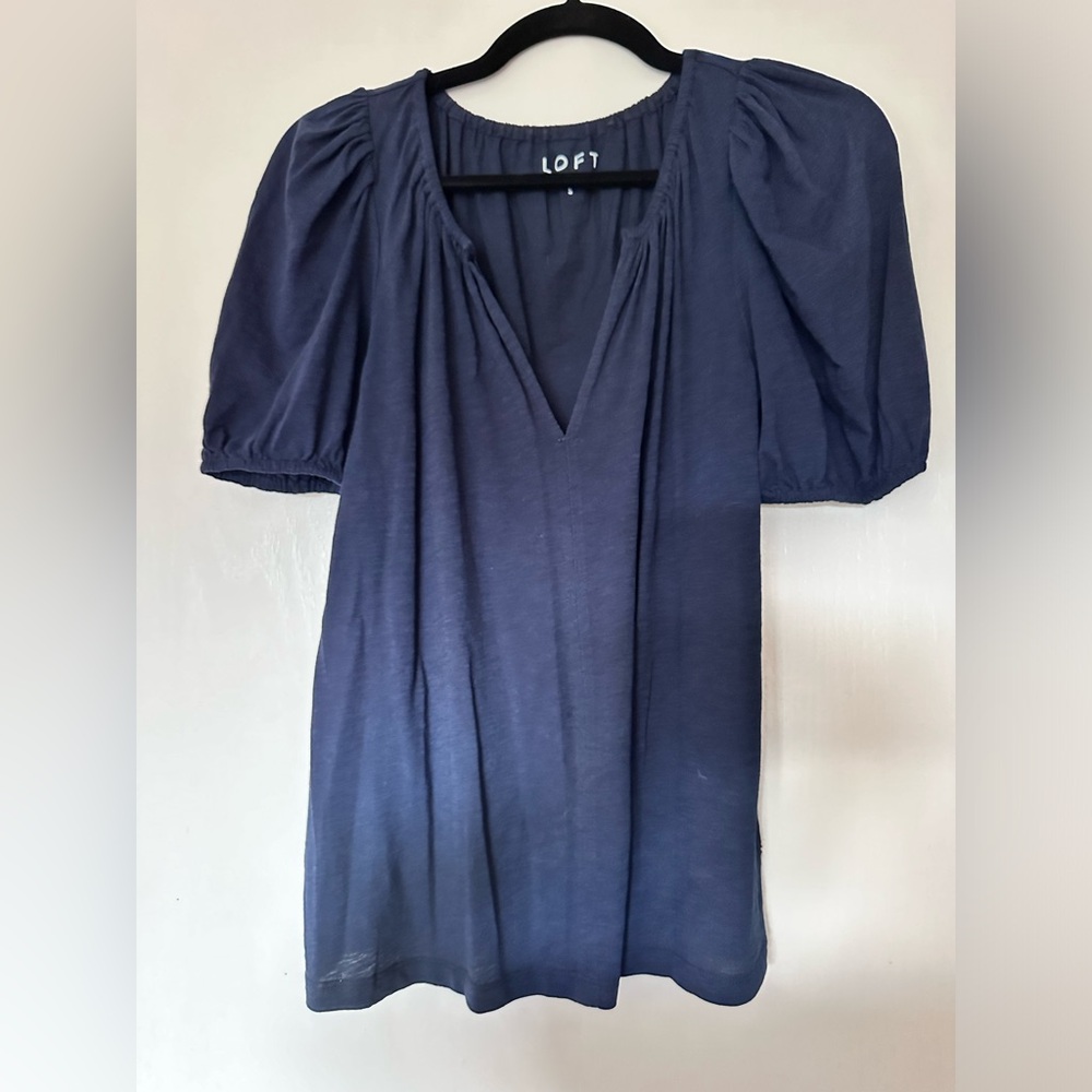 Loft Navy Tee